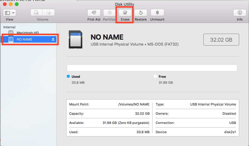 format sd card for garmin edge mac